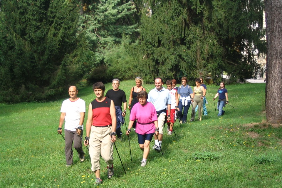 Nordic Walking routes in Valsugana