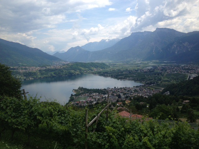 Vista del Lago di Caldonazzo